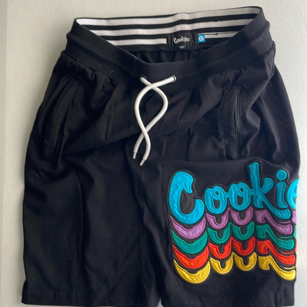 Cookies logo sweat shorts M